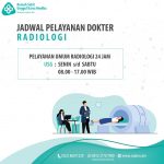 Jadwal Pelayanan Dokter Radiologi