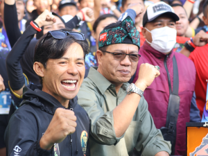 10K & 5K KOPO TOLERUN 2.0 Booth Cek Gula Darah RS UNGGUL KARSA MEDIKA dan Sebagai Tim Medis